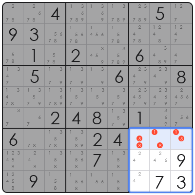 number combinations for killer sudoku